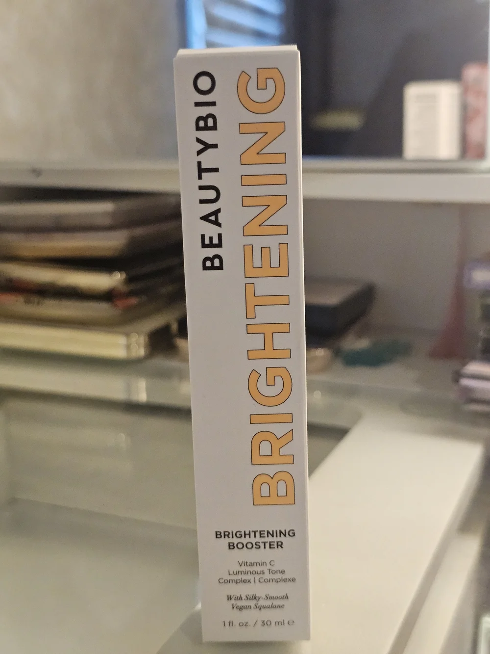 BeautyBio Brightening Booster Vitamin C Serum 1 oz 30mL NEW